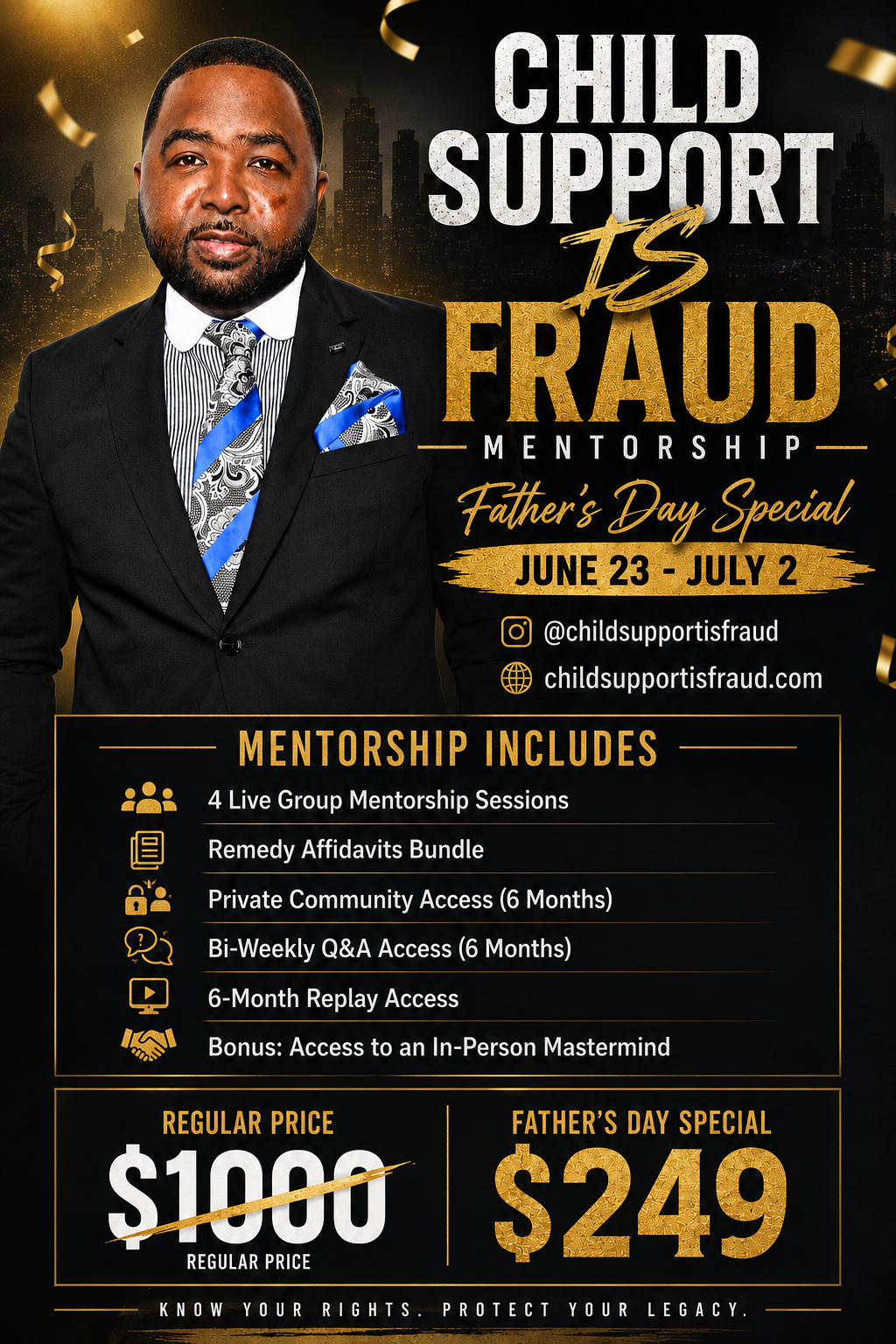 CSIF Mentorship Program - Father's Day Special