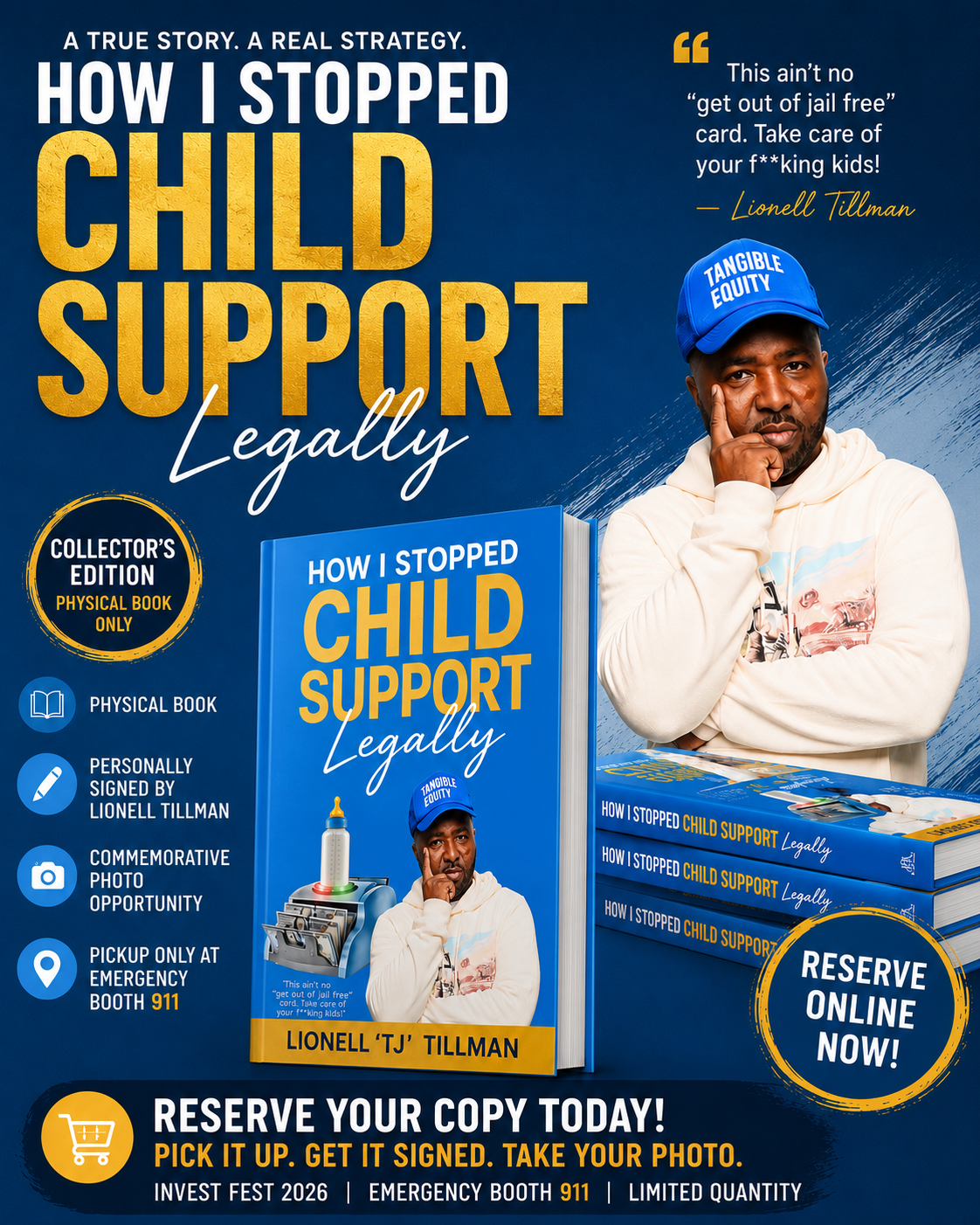 How I Stopped Child Support Legally™ – (Physical Book)