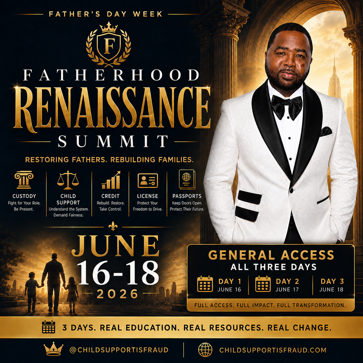 Fatherhood Renaissance Summit - General Access