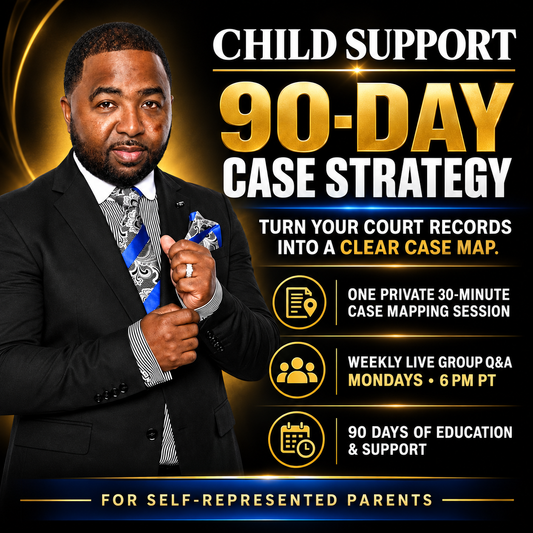 90-Day Child Support Case Strategy Program