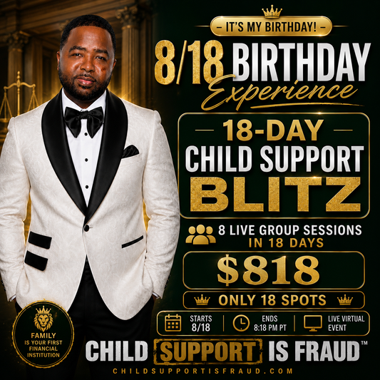 18-Day Child Support Blitz